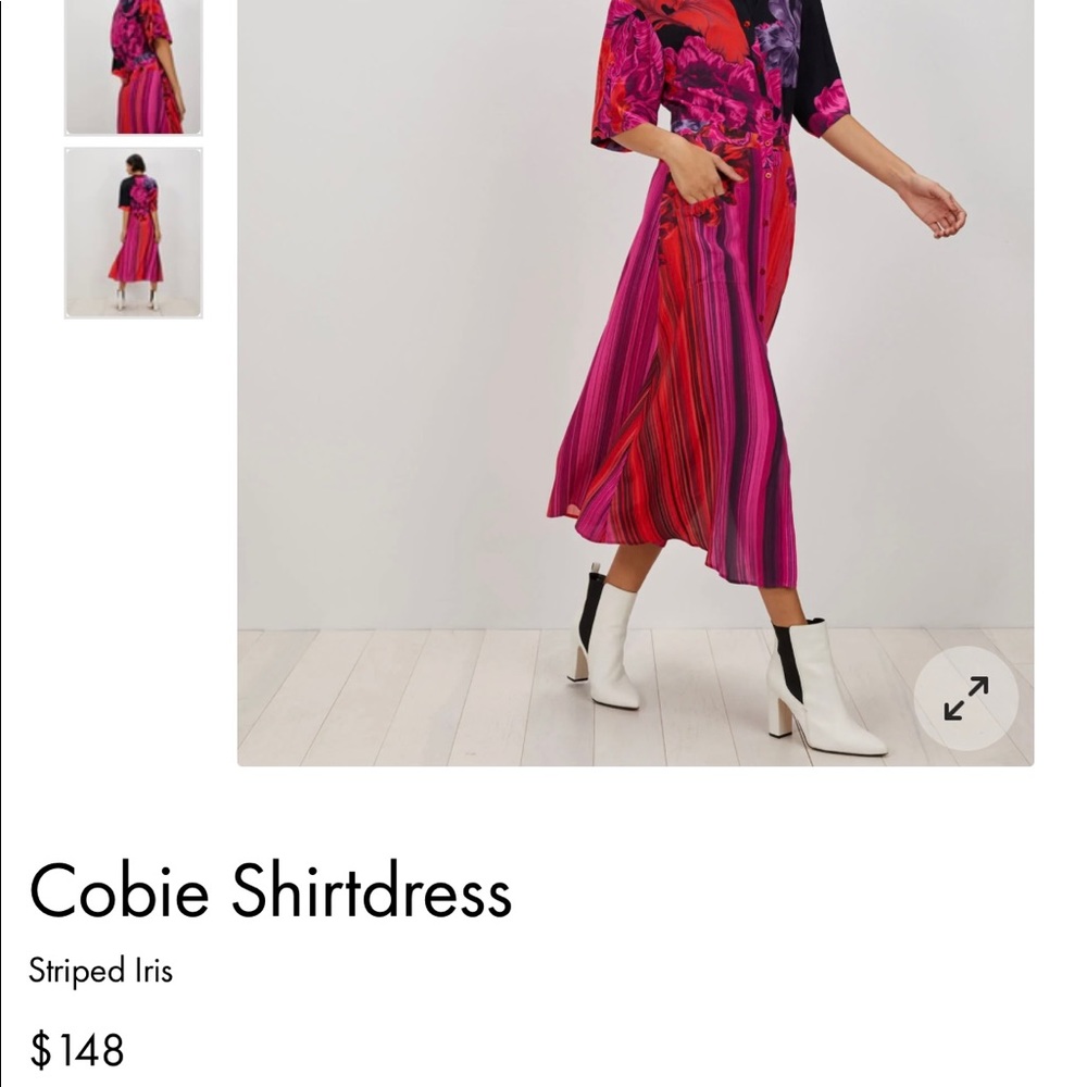 The Kit Covid shirt dress. Never worn. Size 10